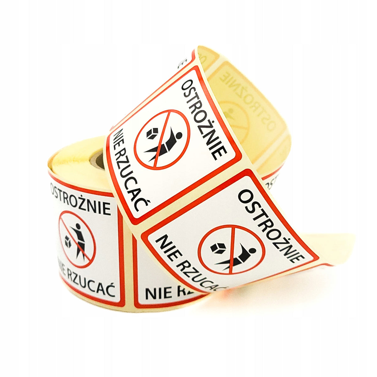 Sticker labels carefully do not throw 50x50 500 Brand MD Labels