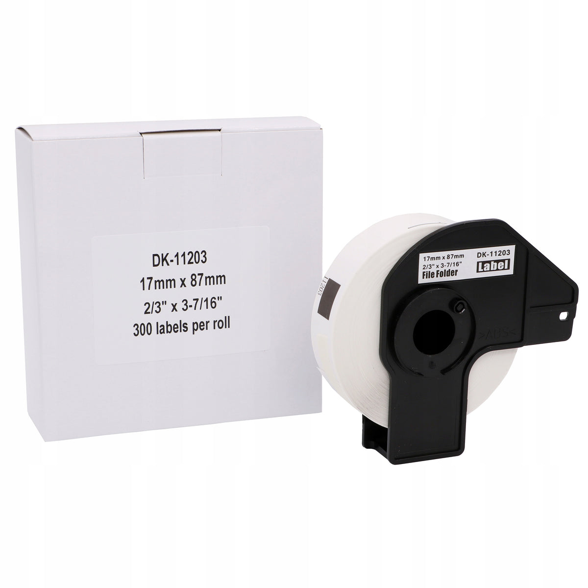 Sticker labels for Brother QL 17x87mm DK-11203 QL-700 Packaging status original