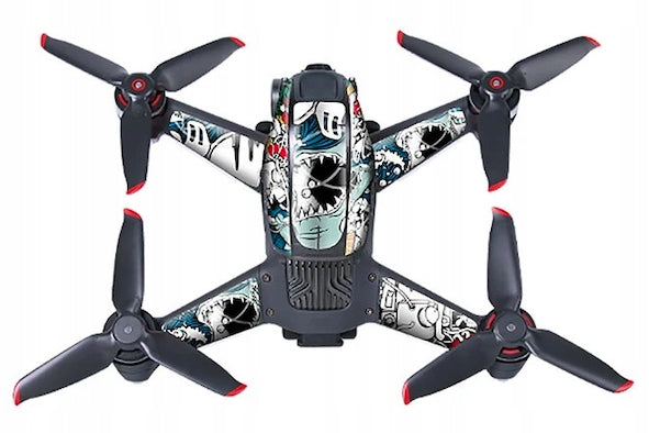 Sticker set SUNNYLIFE Sticker Film DJI FPV - Nautical (FV-TZ454-7) Brand Sunnylife