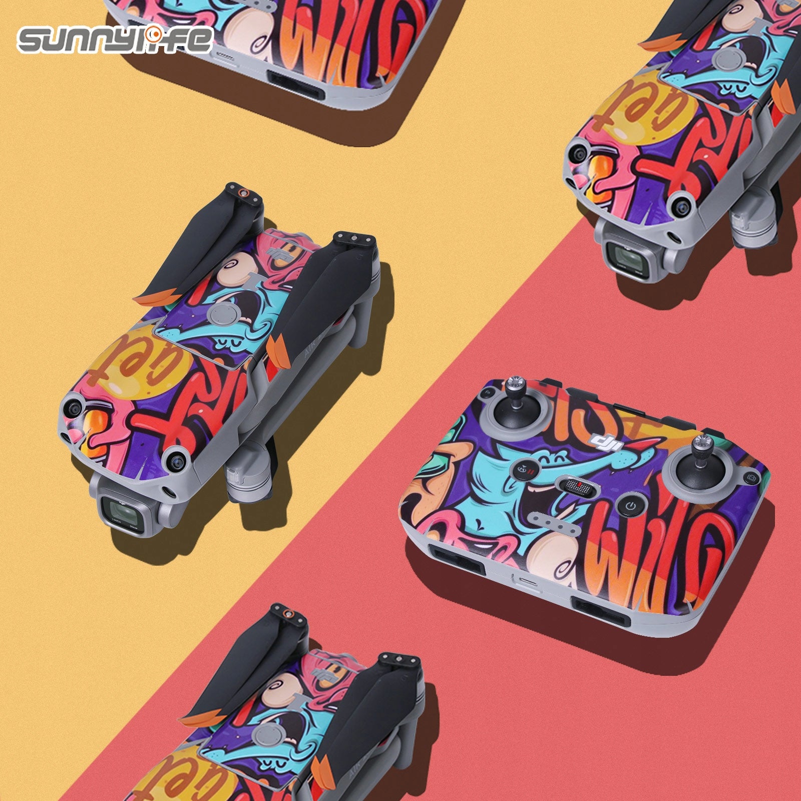 Sticker set Sticker SUNNYLIFE DJI MAVIC AIR 2S Camo (A2S-TZ457-6) Brand Sunnylife