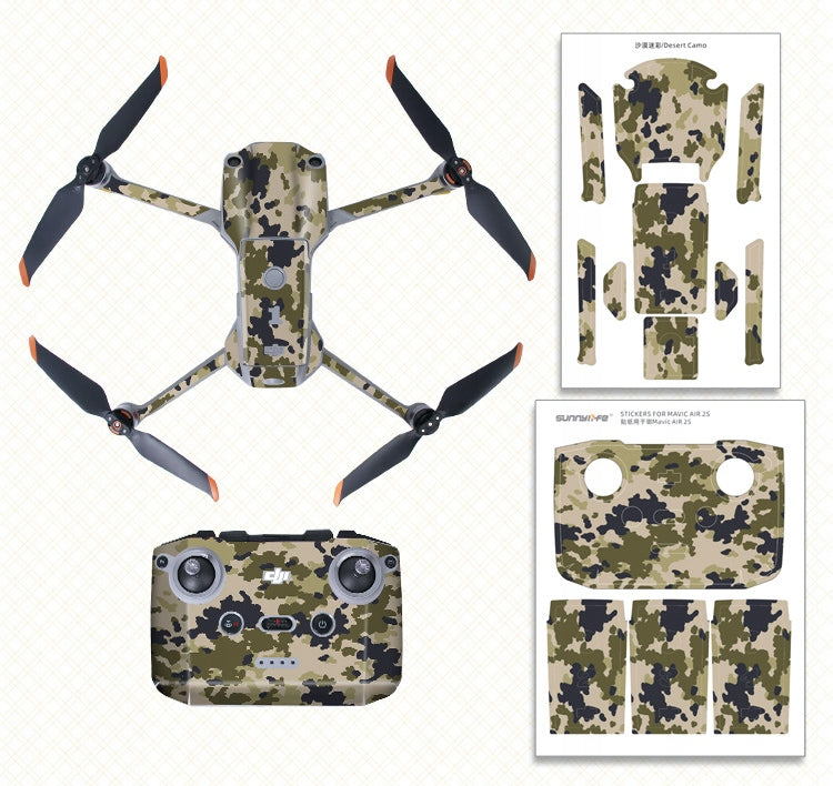 Sticker set Sticker SUNNYLIFE DJI MAVIC AIR 2S Camo (A2S-TZ457-6)