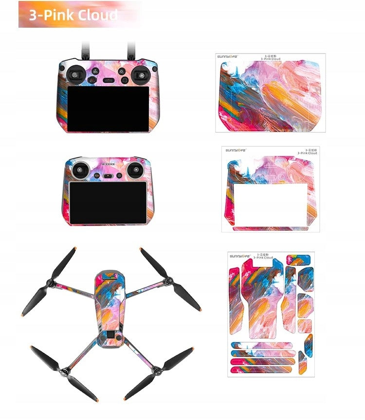 Sticker set Sticker for DJI MAVIC 3 PRO + DJI RC drone (M3P-TZ576-3) Brand Sunnylife