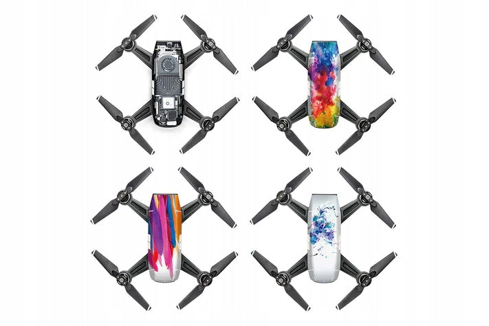 Sticker set / skin for DJI Spark - 4pack