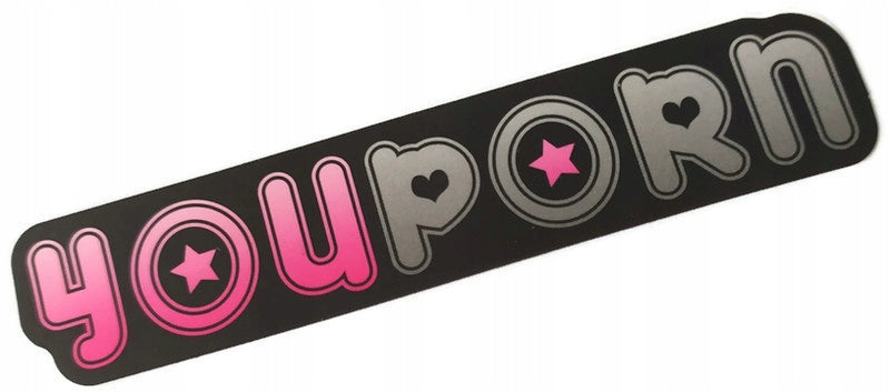 Sticker sticker YOUPORN for car laptop for Fan small inscription funny