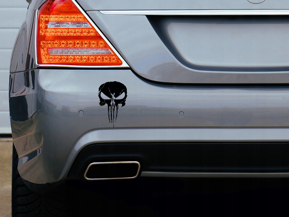 Sticker without background car SKULL PUNISHER 18 x 11,5 cm EAN (GTIN) 5904933324361