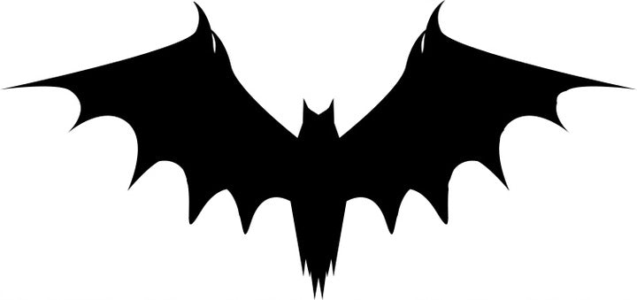 Sticker without background car tribal BATMAN 10 x 21,1 cm