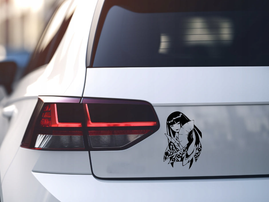 Sticker without background for car GEISHA Japan style JDM 20 x 13,0 cm EAN (GTIN) 5904933328697