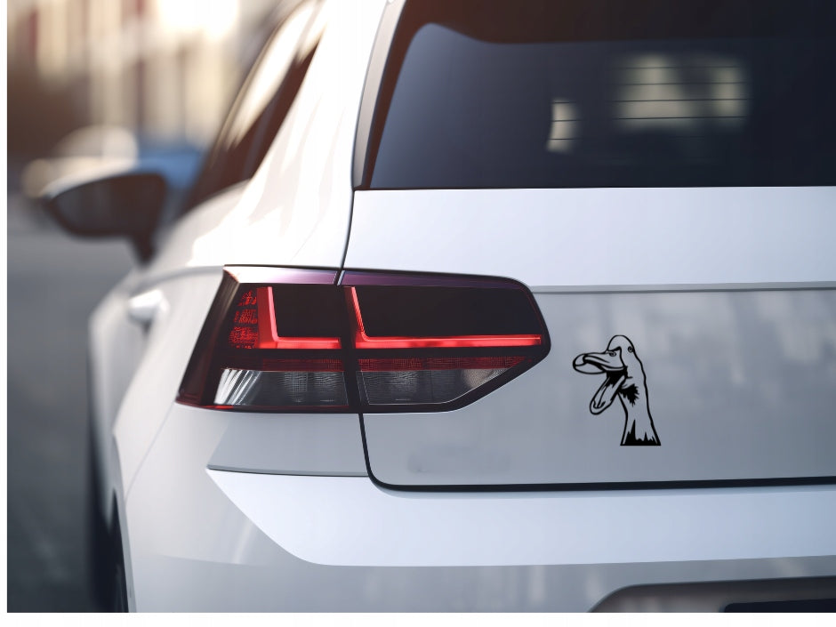 Sticker without background for car GOOSE 12 x 10,0 cm EAN (GTIN) 5904933320790