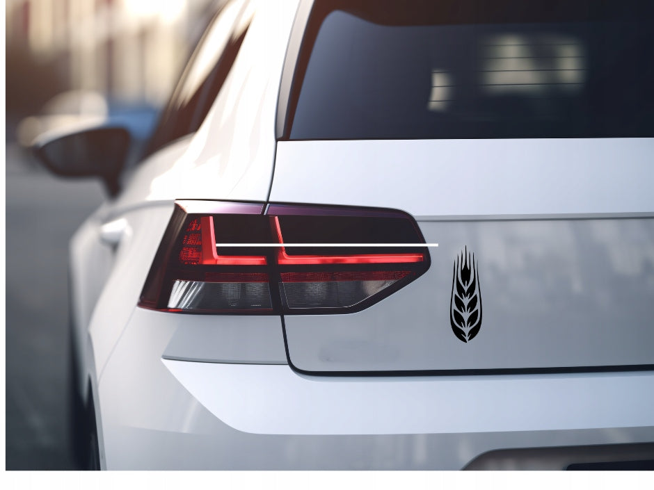 Sticker without background for car KŁOS GRAIN field cultivation 15 x 4,9 cm EAN (GTIN) 5904933322640
