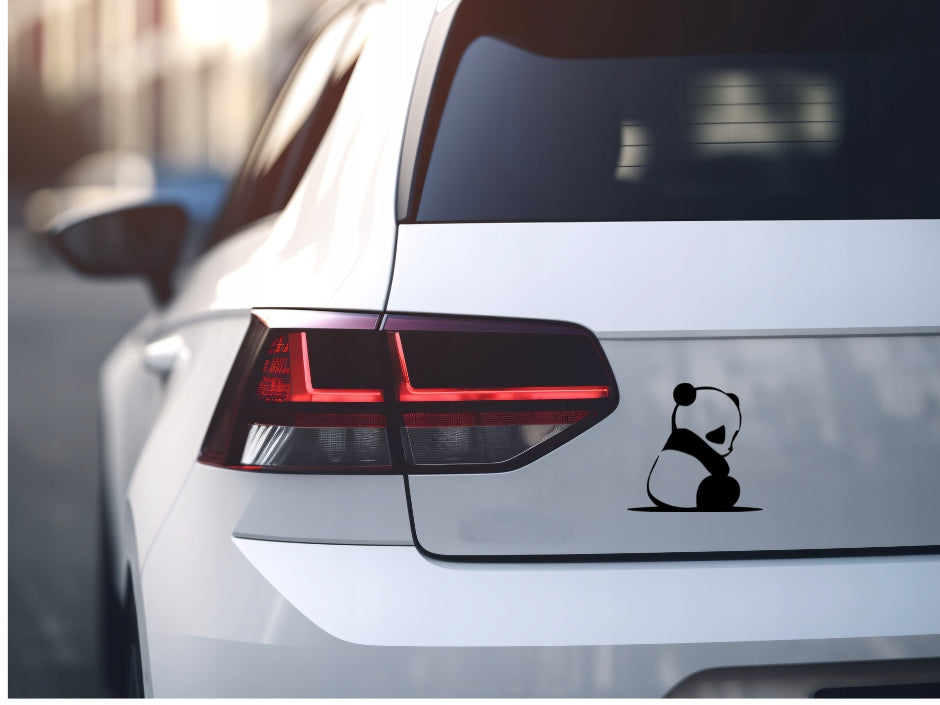 Sticker without background for car MISIO PANDA 12 x 12,7 cm EAN (GTIN) 5904933324569