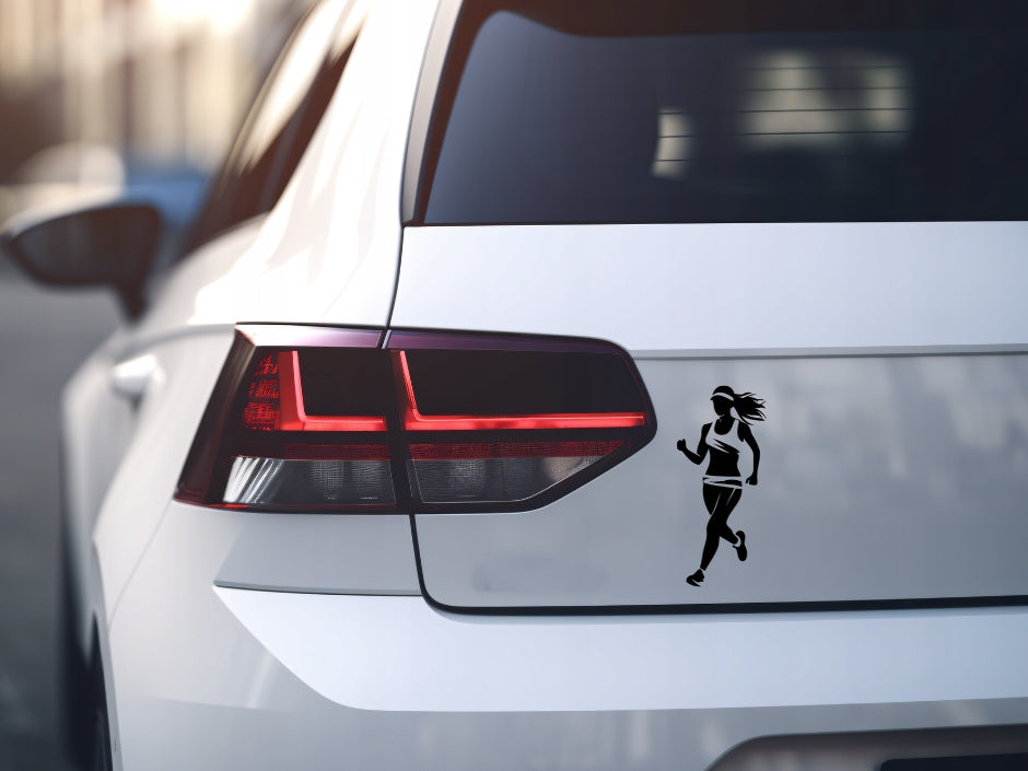 Sticker without background for car RUNNING JOGGING runner 18 x 8,0 cm EAN (GTIN) 5904933324385