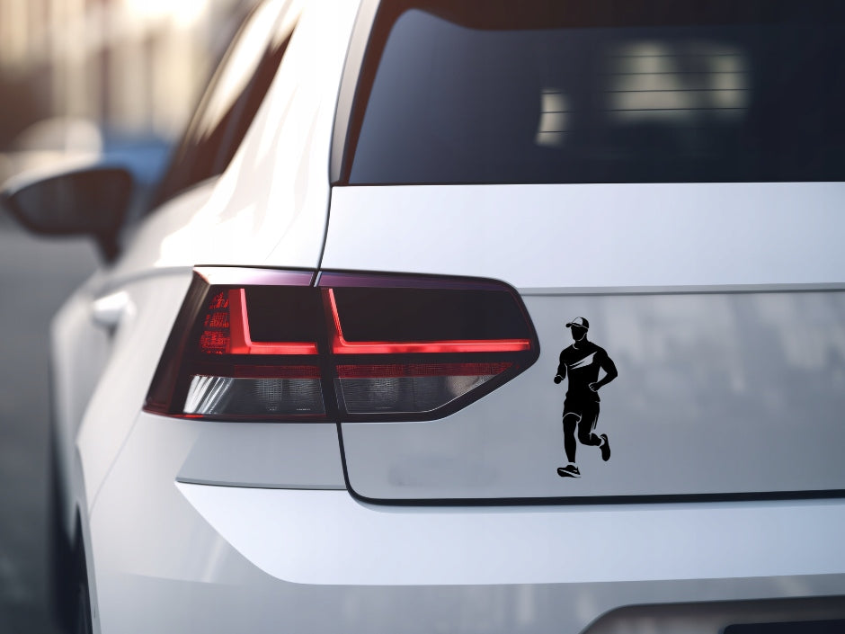 Sticker without background for car RUNNING JOGGING runner 21 x 8,3 cm EAN (GTIN) 5904933324422