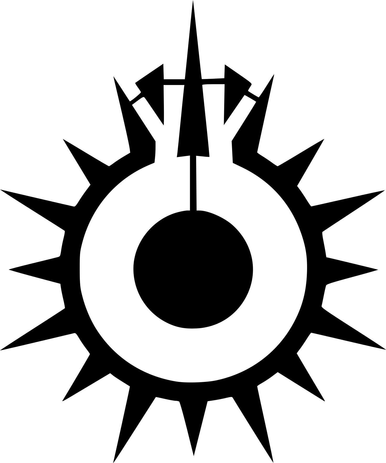 Sticker without background for car STAR WARS BLACK SUN 21 x 17,5 cm