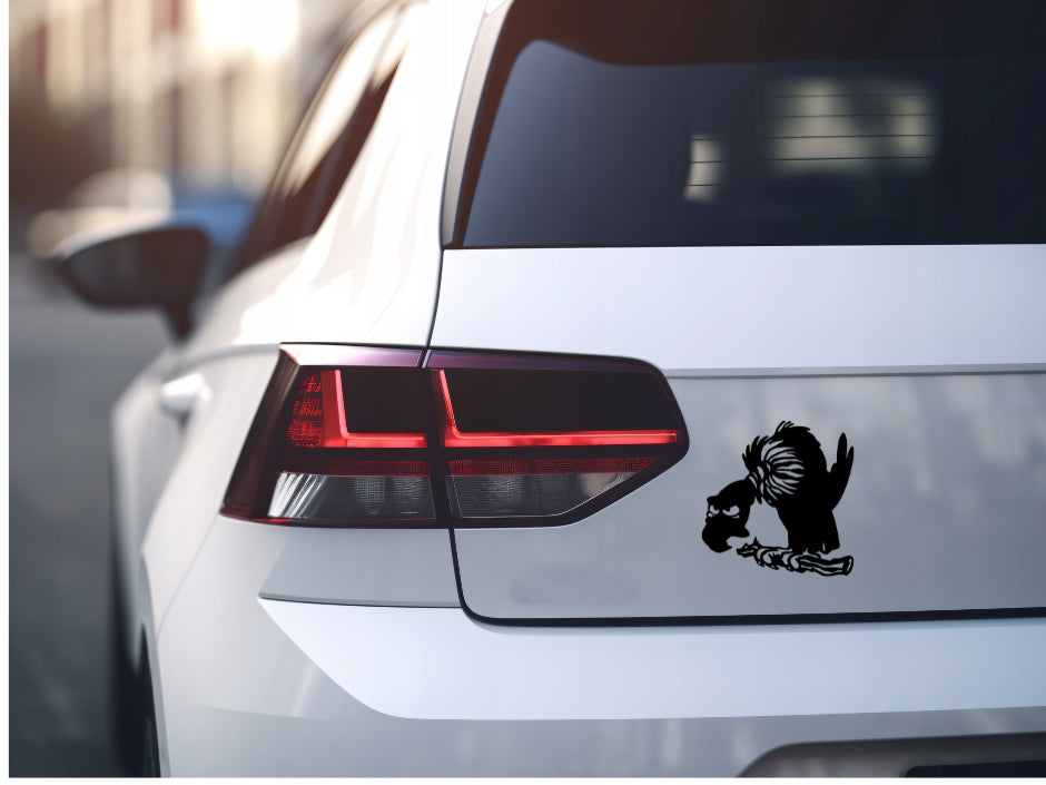 Sticker without background for car VULTURE bird predatory 15 x 14,7 cm EAN (GTIN) 5904933324545