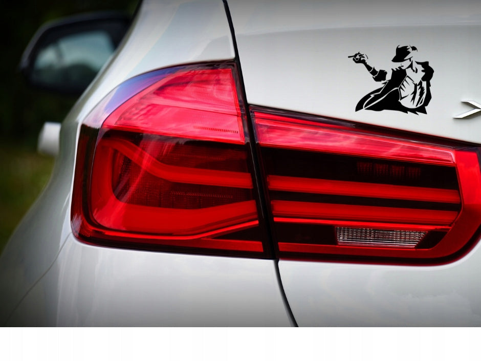 Sticker without background for car laptop laptop MICHAEL JACKSON 12 X 14,7 CM EAN (GTIN) 5906379674796