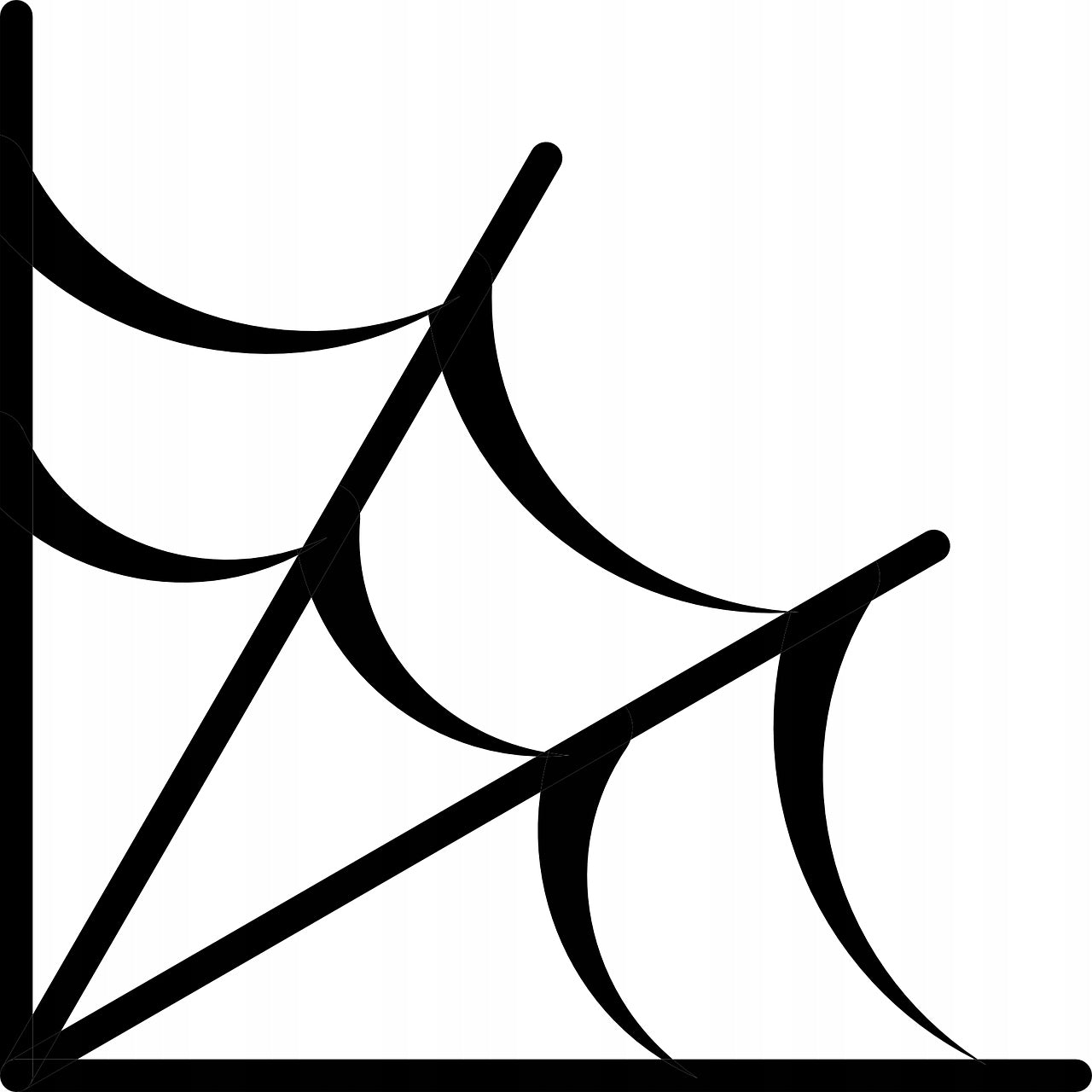 Sticker without background for car motorcycle trunks COBWEB spider 16 x 16,0 cm
