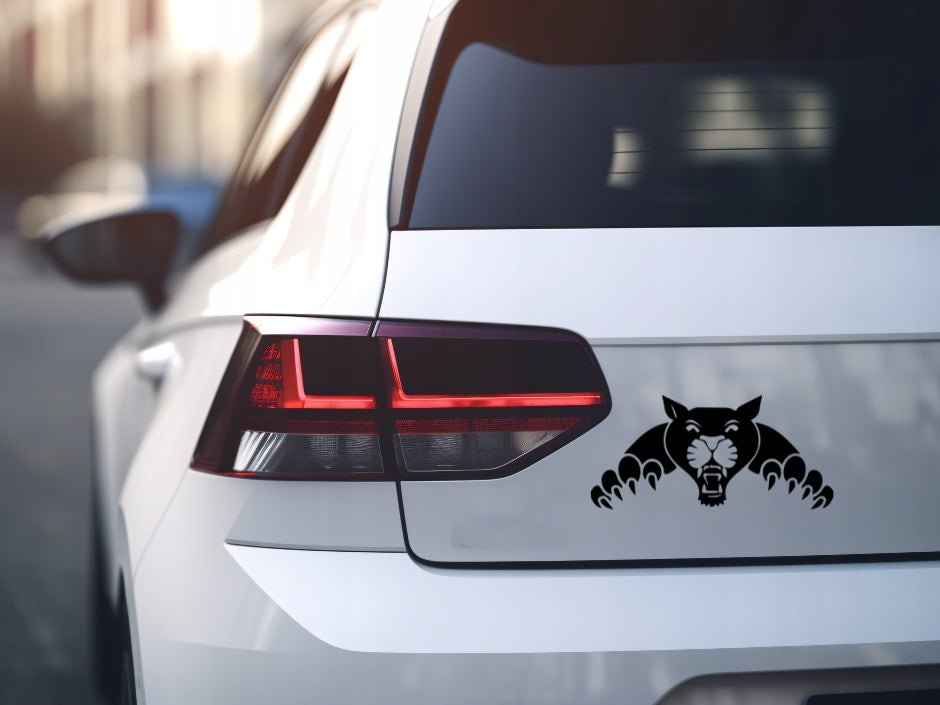 Sticker without background for car motorcycle trunks WILD CAT CLAWS 10 x 21,3 cm EAN (GTIN) 5906379673195