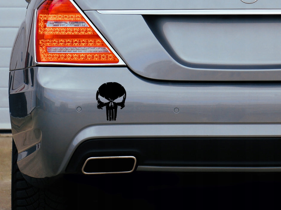 Sticker without background for car skull PUNISHER 15 x 11,6 cm EAN (GTIN) 5904933325221