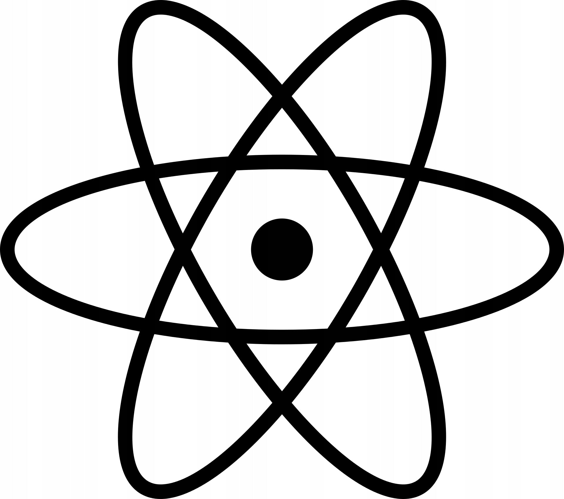 Sticker without background for car symbol ATOMU 18 x 20,4 cm