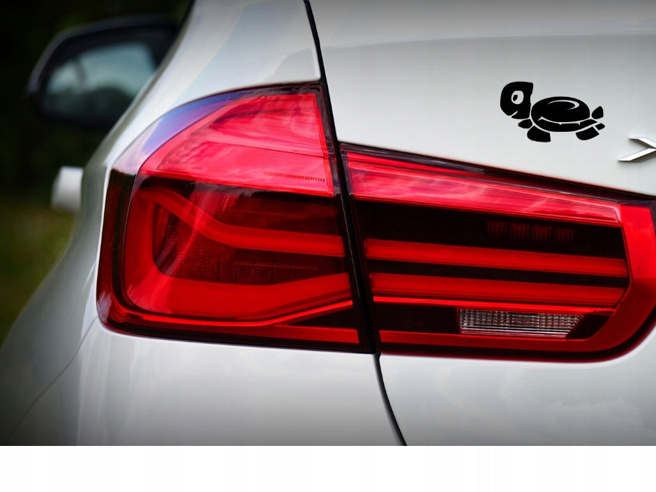 Sticker without background for car trunks laptop helmet TURTLE 12 x 20,8 cm EAN (GTIN) 5906379673683