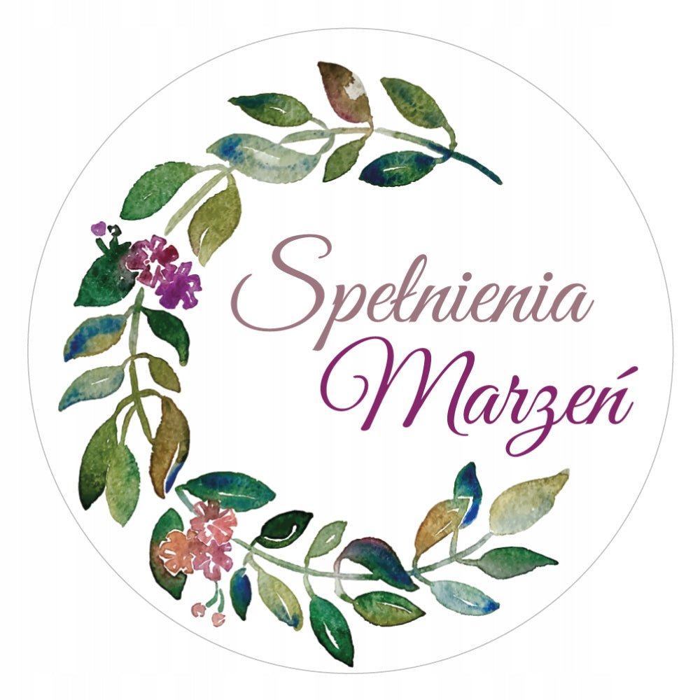 Stickers FULFILLMENT OF DREAMS BIRTHDAY NAME DAY 48pcs