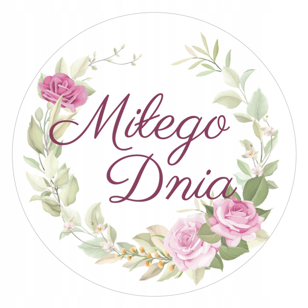 Stickers HAVE A NICE DAY GIFT LETTER 48 pcs