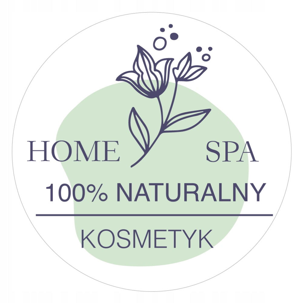 Stickers HOME SPA 100% NATURAL COSMETIC HANDMADE gift 48 pieces
