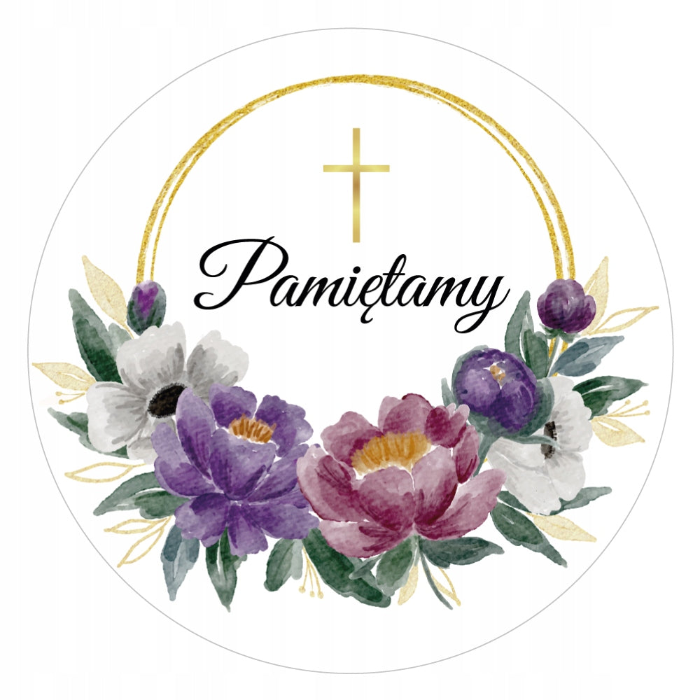Stickers REMEMBER candles devotional ornament 24