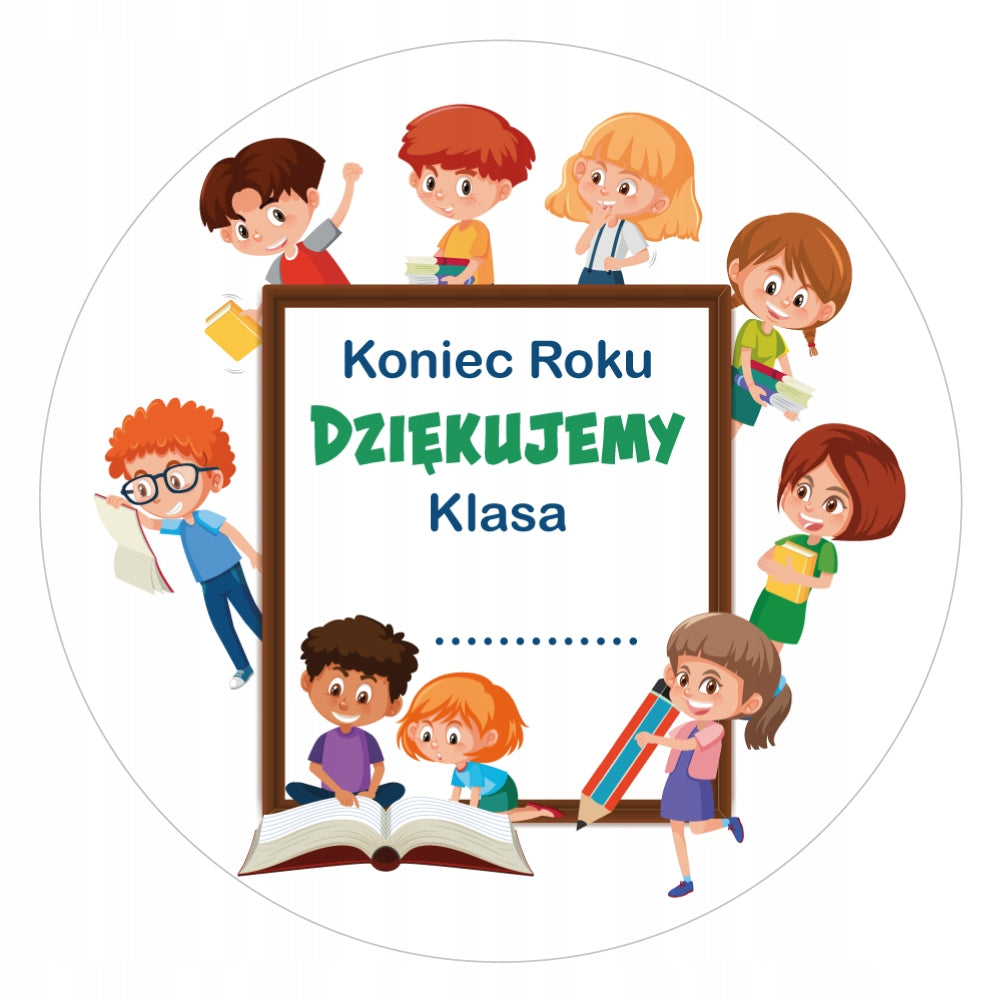 Stickers SCHOOL KINDERGARTEN YOUR CLASS 12 pcs