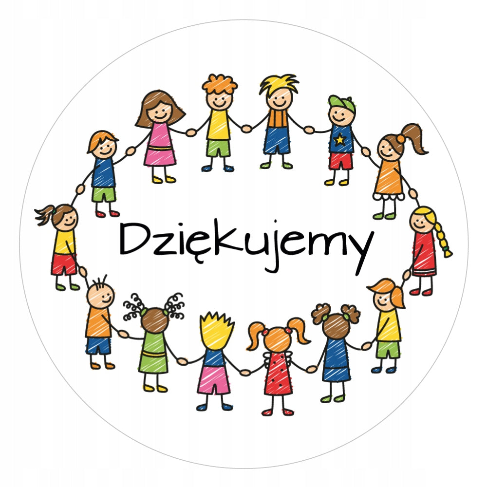 Stickers THANK YOU SCHOOL KINDERGARTEN 24 pcs