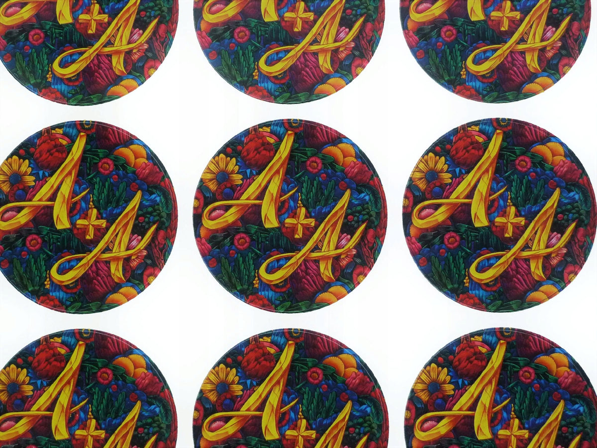Stickers with your print circle fi 60 gloss labels Manufacturer code 700719