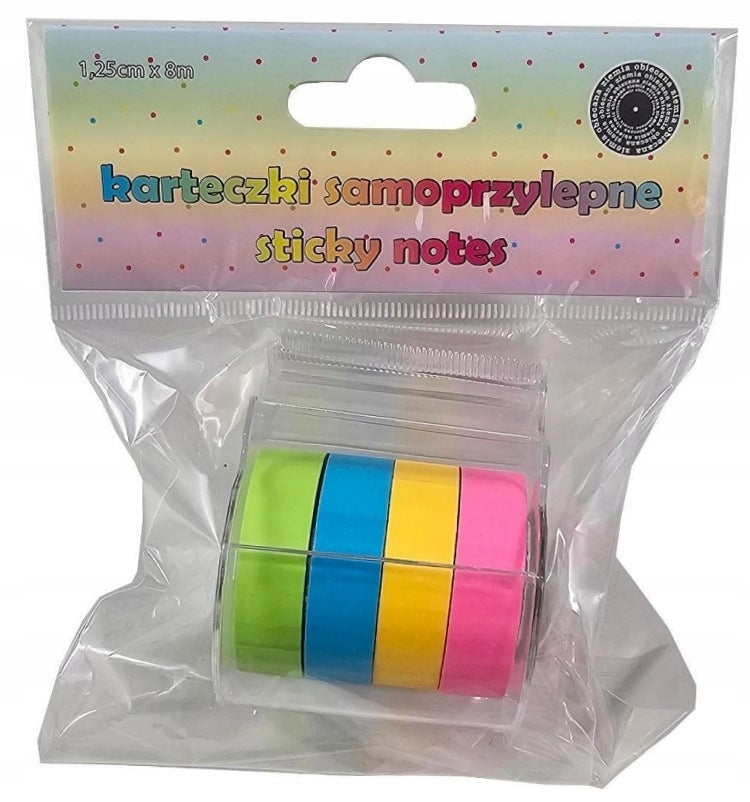 Sticky notes in roll