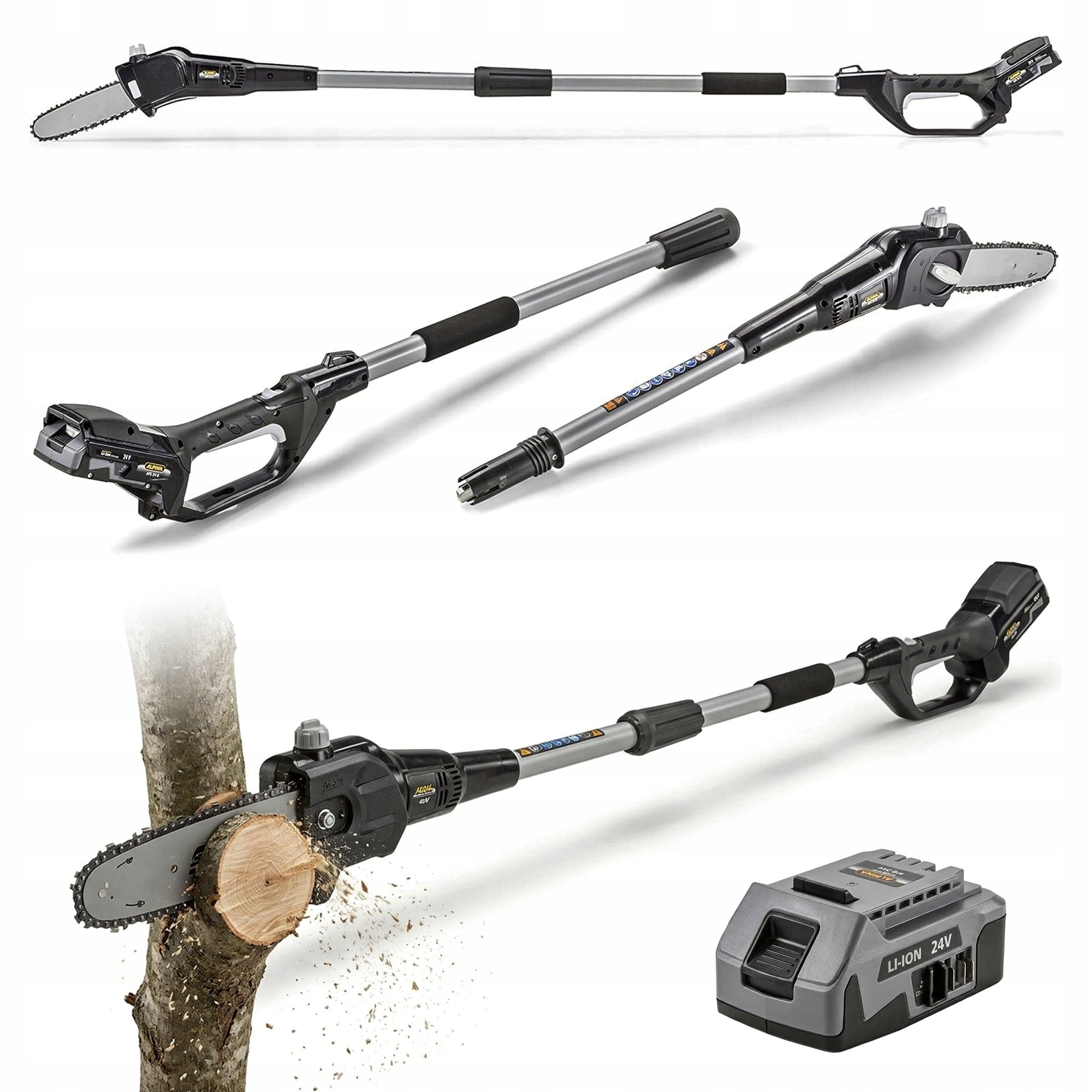 Stiga Cordless Chainsaw Alpina APS 24 B Telescopic 24V
