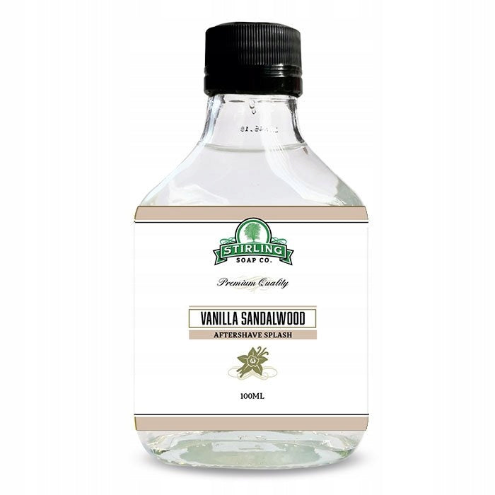 Stirling Soap Company Aftershave Vanilla Sandalwood 100mlOriginal USA
