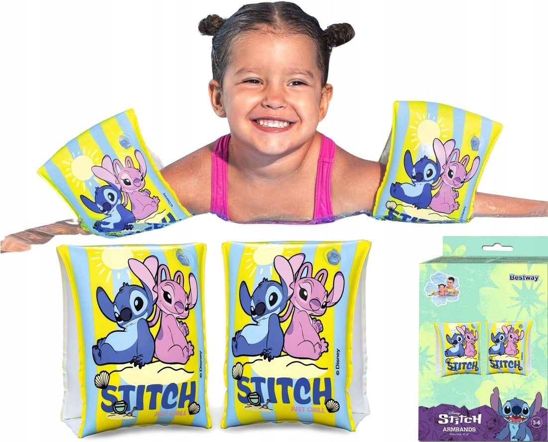 Stitch Disney Swimming Sleeves for Kids 3-6 Years Bestway 9104S