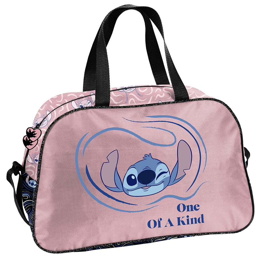 Stitch Paso Disney Sports Bag for Girls Pink for Swimming Pool Training