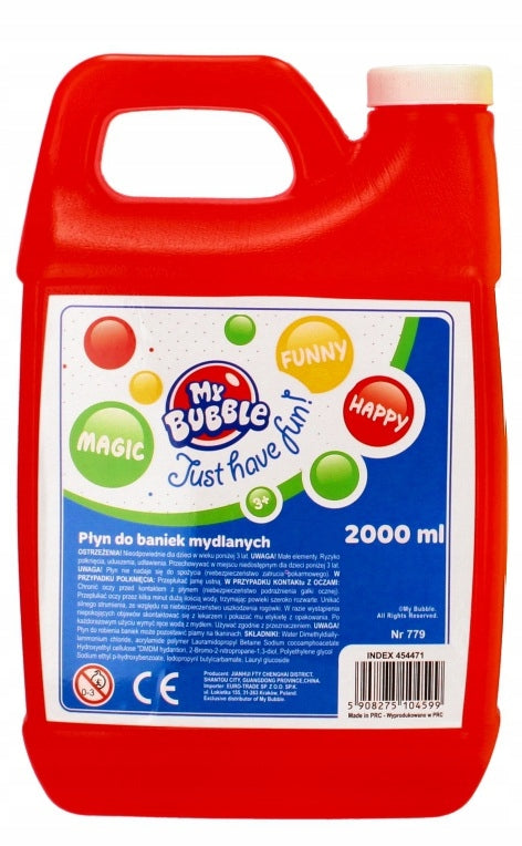 Stock Bubble Liquid My Bubble 2 L 454471 Kind bubble solution