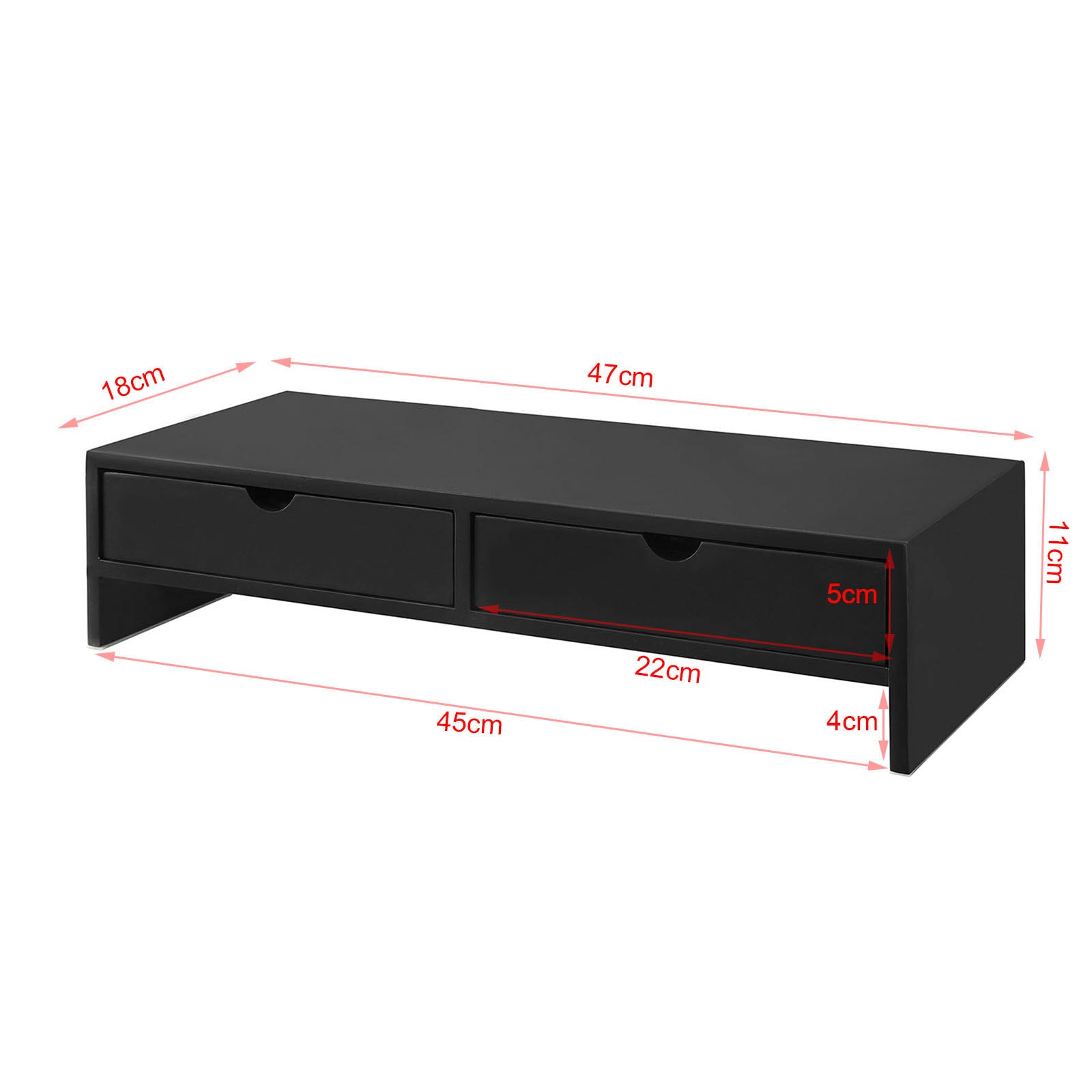 Monitorständer SoBuy BBF02-SCH, schwarz 