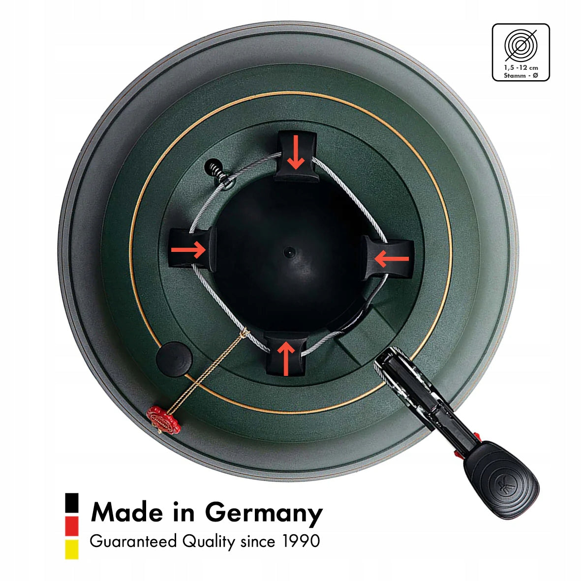 Weihnachtsbaumständer KRINNER Ultra Grip XL, bis 3m 