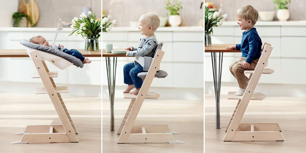 Stokke Tripp Trapp Wooden High Chair White Brand Stokke