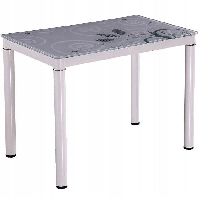 Tisch Signal Meble Damar, 60x100 cm, weiß 