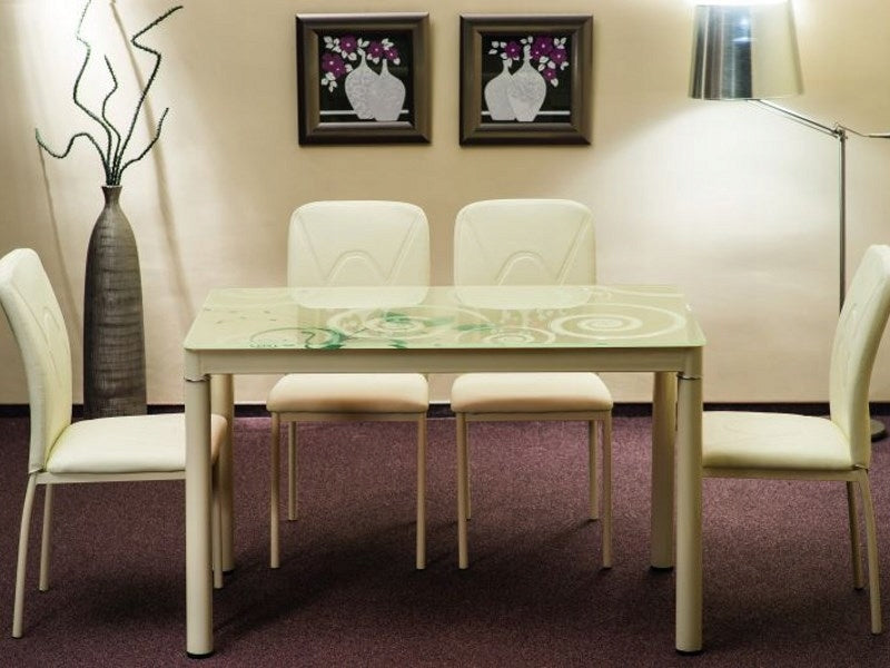 Tisch Signal Meble Damar, 60x100 cm, creme 