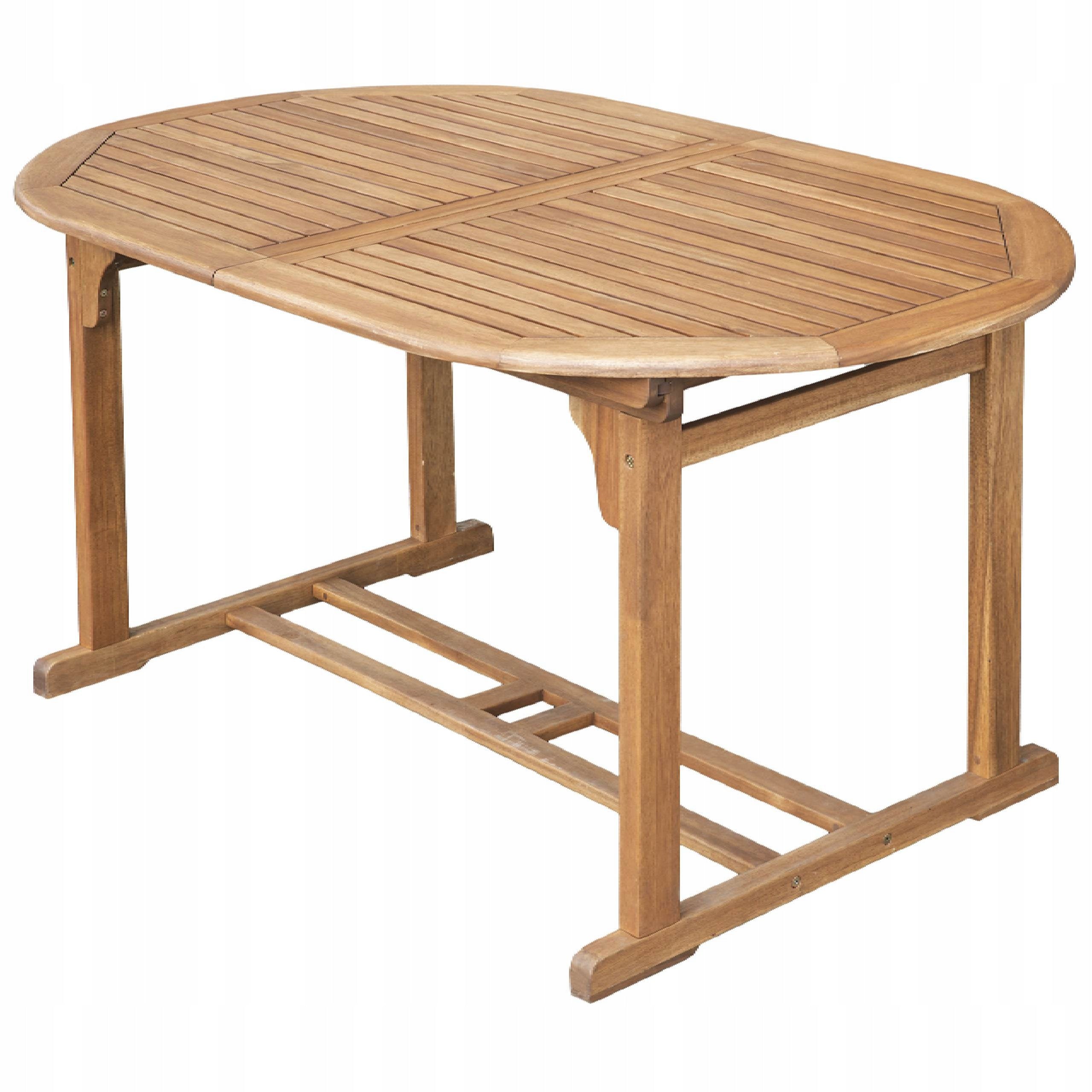 Ausziehbarer Tisch Circleflex von Fieldmann, braun 