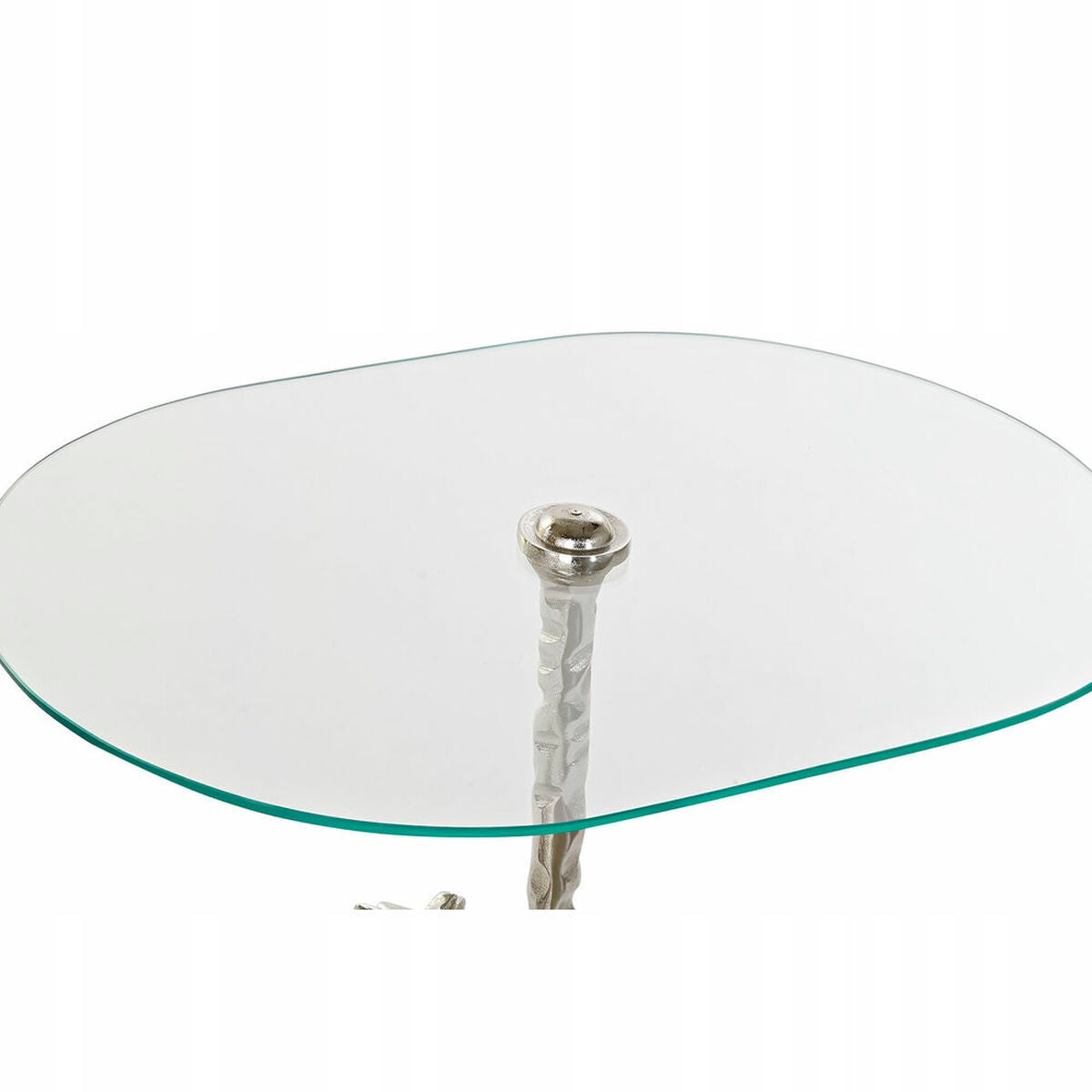 Seiteninsel DKD Home Decor, Aluminium/Glas, (54 x 39 x 57 cm) 