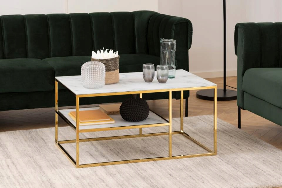 Couchtisch Home4You Alisma, weiß 