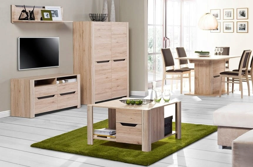 Couchtisch Desjo 41, braun 