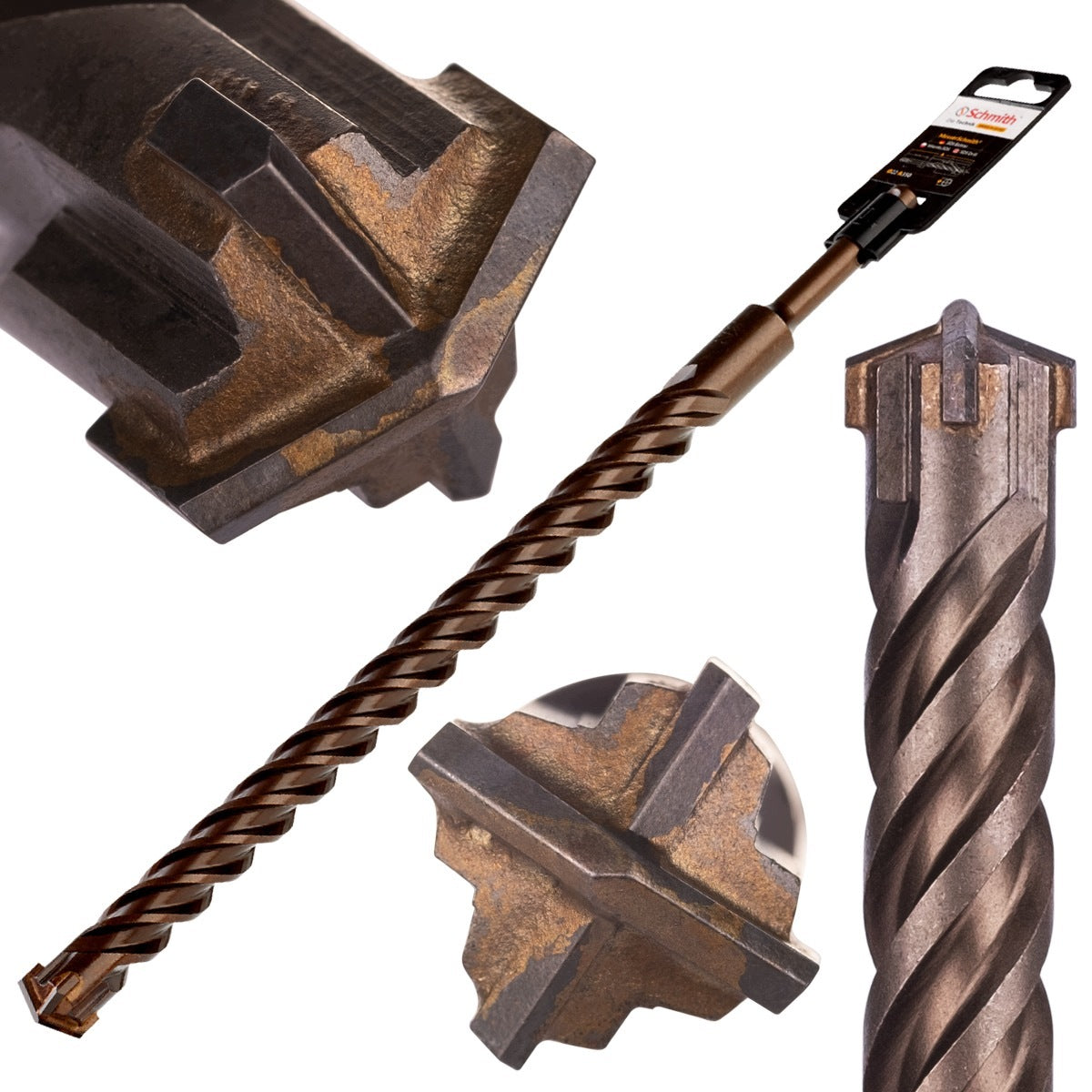 Stone Brick Concrete Drill Bit SDS+ Plus MesserSchmith 16x600 mm Schmith