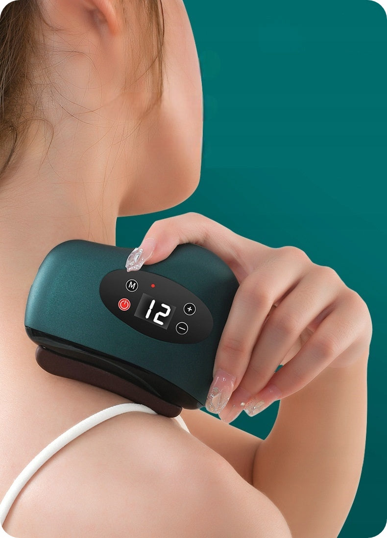Stone Gua Sha Electric 42°C Vibrates Tile Massager for Face and Body EAN (GTIN) 3600542571388