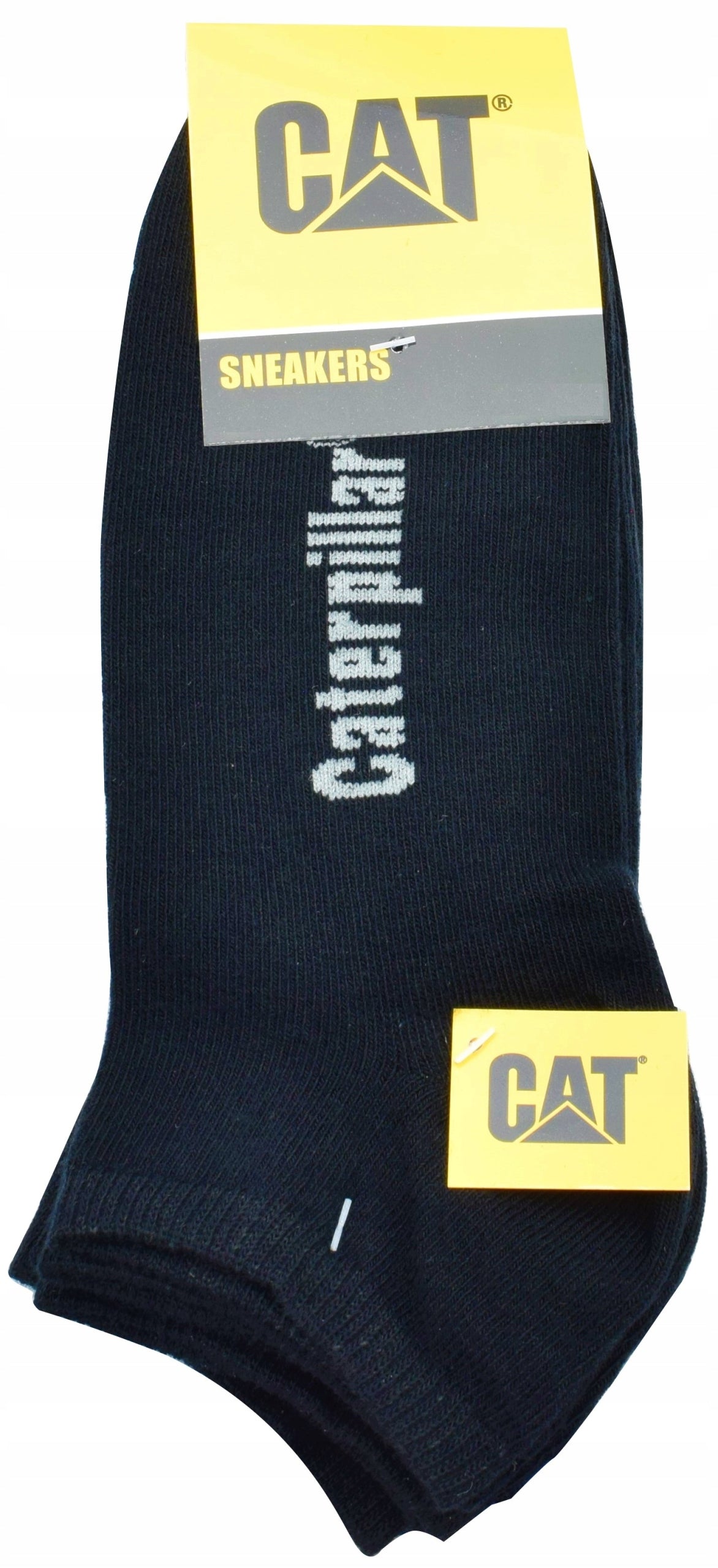 Kurze Socken für Herren Cat AV49, schwarz, 3 Paar 