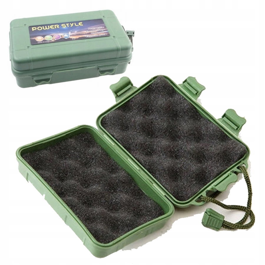Storage Box Survival Flashlight Resistant Container with 20CM Foam